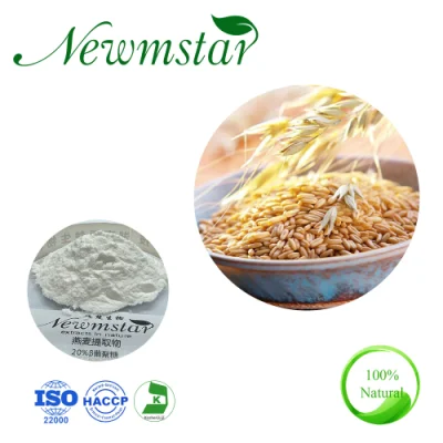 Avena Sativum Semen Avena Sativa Extract Estratto di Avena 10: 1/70% Beta Glucano per Anti